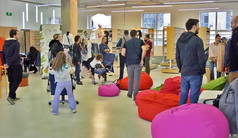 Community event at the AEC space
